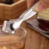 Kitchen Tools Ice Tongs Sugar Clip Durable Thicken Stainless Steel FoodI ce bucket clip Mini Clips 2size T2I52312