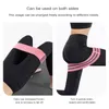 Yoga Accessories Adjustable Squat Fitness Elastic Band Knitted Yoga Resistance Band Home Body Shaping Training Tension Band H1026