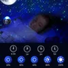 9 Planet Galaxy Proyector Luz Lámpara de luna Efecto LED Luces de escenario láser USB Bluetooth Lámparas de música Colorido Cielo estrellado Estrella Iluminación de proyección