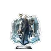 Keychains 2021 Anime Arknights Figure Acrylic Model Toys Cosplay Game Action Decoration Stand Diy Collection Gifts For Friend