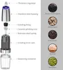 Gravity Electric Salt Pepper Mill Household Stainless Steel Automatic Operation grinder Adjustable Coarseness mills Kitchen tool CCF6090