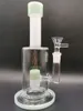 7,5 tums glas bong med 14 kvinnliga gemensamma hookahs Percolator Dome Oil Rig Vattenrör Pyrex Dab Rigs