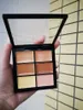 Conceal and Correct Palette in 6 shades Light & Medium Fix Face Concealer Creme Palettes Skin Tone Corrector Facial Dark Spot Covering Flawless Based Halloween Makeup