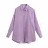BBWM女性のファッション特大コーデュロイブラウスヴィンテージ長袖ボタンアップ緩いシャツ女性シックなトップス210520