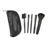 Brush de maquiagem de 5pcs com Mini Travel Black Wood Handle Coloris Beauty Tools4569624