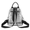 2020 mini mochila feminina moda pu brilho face mochila rua tendência saco feminino saco simples q0528