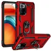Armour Hard Fodral för Xiaomi Mix 4 RedMi 10 Prime Note 10T K40 Gaming Case Soft Holder Hybrid Silicon Protection Stand Poco M3 Pro F3 X3 GT Cover