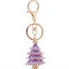 مفاتيح Christmas Tree Tree Creative Metal Key Chain Carke -keychain keychain bag bag bag miri22