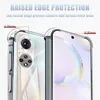 Custodie morbide in silicone antiurto per Huawei Honor 50 Se 30 20 Pro 10 9 Lite 30S 20S 20i 10i 9A 9S 8X X10 Max 9X 10X Clear