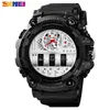 Skmei Fashion Cool Quartz Watch Männer 2 Zeit wasserdichte schockfeste Handgelenks Uhren PU Leder Sportuhr für Männer 1557 Q05246670185