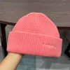 Bonnets de broderie impressionnants Chapeaux d'hiver pour hommes Femmes Dames Acrylique Casquettes de crâne à manchette tricotées Hip Hop Casual Docker Skullies Y21111