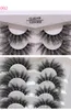 Toptan Lashes 7 Pairs Kirpikler Faux Vizon Kirpik Uzun Ömürlü Kabarık Sahte Kirpik Dramatik Hacmi Kalın Uzun