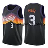 Devin 1 Booker Jersey Chris 3 Paul Basketball Jerseys Steve 13 Nash Retro Mesh S-xxl Purple White Men