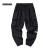2021 New Men's Korean Classic Safari Style Pants Sweatpants Fashion Casual Clothing Hip Hop Trousers Overalls Branded Pants 4XL H1223