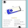 أجهزة الكمبيوتر الأخرى storages NetworkingMtiple Color BK Rotating 32GB 20 Flash Drives Drive Drive Memory USB Storage Thumb For6780723