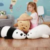 3PC Set 50cm We Bare Bears Panda Grizzly Ice Bear Pchane lalka Plush Toys Cute Kids Prezent3214708