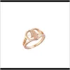 Moda Biżuteria Kinckle Ring Set Gold Cross Heart Fatimas Palm Stacking Midi Zestawy 15Pcsset S321 LHW1Q Band 1TW2K