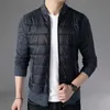 Herfst winter mannen trui warm kasjmier wol rits vest heren jas jurk casual knitwear mannelijke kleding 210909