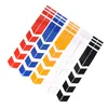 34*5.5cm Motorcycle Tape Reflective Stickers Wheel Car Decals On Fender Waterproof Warning Safety Film Decoration Free DHL