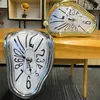 Relógios de parede Surrealista Mesa Prateleira Moda Relógio Salvador Dali Inspirado Engraçado Decorativo Melting180m