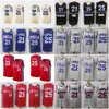 City Ganhou Edição Joel 21 Embiid Basketball Jerseys Ben 25 Simmons Allen 3 Iverson Homens Stitched Tamanho S-3XL