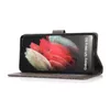 Fundas para teléfono tipo billetera para Samsung Galaxy S22 S21 S20 Note20 Ultra Note10 Plus Funda con tapa de cuero PU con estampado de flores y función atril con ranuras para tarjetas