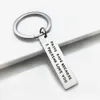 Persönlichkeit Drive Safe Schlüsselanhänger Metall Geschenk Schlüsselanhänger Charme für Unisex Zubehör Edelstahl Anhänger Schlüsselanhänger Schlüsselanhänger