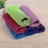 NEW90 * 30cm serviette froide voyage serviettes de plage à séchage rapide microfibre pour Yoga Gym Camping Golf Football Sports de plein air EWE5694