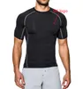 T-shirts pour hommes fitness sports d'été t-shirts à séchage rapide entraînement de basket-ball course à pied T-shirt à manches courtes