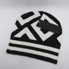 Designer Hiver Boneie Femmes Skull Caps chapeau Cap chapeaux Ski Snapback Mask Mens Cotton Unisex Cashmere Patchwork Letters Luxury Outdoo9947547