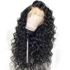 Jerry Curly Wig Peruvian Lace Front Human Hair Wigs With Baby Hair Water Wave Lace Front Wig Remy Hair Pre Plocked Blired Knots