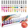 Nail Gel Art Polish Kit Soak Off UV/LED Diseños semipermanentes Tinta Pintura Barniz Color Salón Laca K5O7