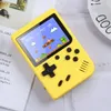 Les joueurs de jeux vidéo Macaron portables peuvent stocker 800 types de jeux Console de jeu rétro écran LCD coloré de 3.0 pouces avec Logo