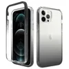 360 Protetor Casos de telefone transparentes para iPhone 14 13 12 mini pro máximo xr xs x se 7 8 tpu pc capa
