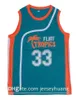 Masculina Flint Tropics Movie Edition # 33 Jackie Moon Bordado 11 Ed Monix 7 Café Preto 69 Jersey do Basquete Downtown