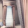 Moderno lusso argento grigio tenda oscurante perline cuciture in pizzo tenda di fascia alta personalizzata per soggiorno camera da letto tende tende # 4 210235k