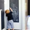 45x200cm Tableau Noir Stickers Muraux Tableau Noir Tableau Noir Autocollant Mini Portable Decal Peel Stick sur papier peint pour enfants Enfants WLL1304