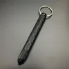 Outdoor Tool Self defense Stainless Steel Key Ring Knives Aluminum Alloy Handle Fixed Blade Survival Cutter EDC