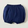 Zomer 3-delig Babymeisje Geplaatst Jurk en Solid Shorts Butterfly Allover Bodysuit Set voor 0-24 M Katoenen Sets 210528