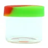 Bocaux en verre antiadhésifs 6ML Dab Récipient en silicone cireﾠhuileﾠrigs conteneurs de stockage portables