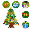 Kids DIY Felt Christmas Tree Merry Christmas Decorations For Home Christmas Ornaments Noel Navidad Xmas Gifts Dropshipping Y1104