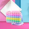 Party Favor Fidget Toys Pencil Case Simples Sensory Antistress Silicone Bubble Stationery Storage Bag for Children Push