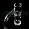 Smoking Accessories Auto Highbrid Full Weld Beveled Edge Quartz Banger Nail With 2pcs Tourbillion/Spinning Air Holes For Dab Rigs Water Bong Pipes