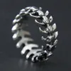 Retro Popular Creative Rock Hip Hop Rings Fashion Simple Fish Bone Men Women Universal Ring Dragon Bone Simplicity Gift Jewelry G1125