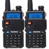 1O 2PCS Baofeng BF-UV5R Ham Radio Portatile Walkie Talkie Pofung VHF/UHF Radio Dual Band Radio bidirezionale