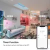 2022 Nowy Smart WIFI LED Żarówka Świeca Candle Carbs RGB Światła ściemnialne 5W APP APP Remote Compatible z Alexa Google Home