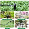 25m Efficient Automatic Micro Drip Irrigation System Garden Irrigation Spray Self Watering Kits with Adjustable Dripper 210610