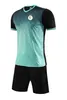 Algeriet Män barn Leisure Home Kits Tracksuits Män snabbt-torr kort ärm Sportskjorta utomhus sport t skjortor topp shorts