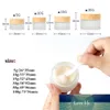 Fles 5G / 10/15/30/50 / 100 ML Lege Glas Mat Clear Cosmetic Jars Make Container Lotion Fials Face Cream Sample Pots Gel Box