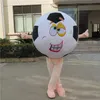 Performance Football Mascot Costume Halloween Fancy Party Dress Club Sport Cartoon Character Suit Carnival Unisex Adults Outfit